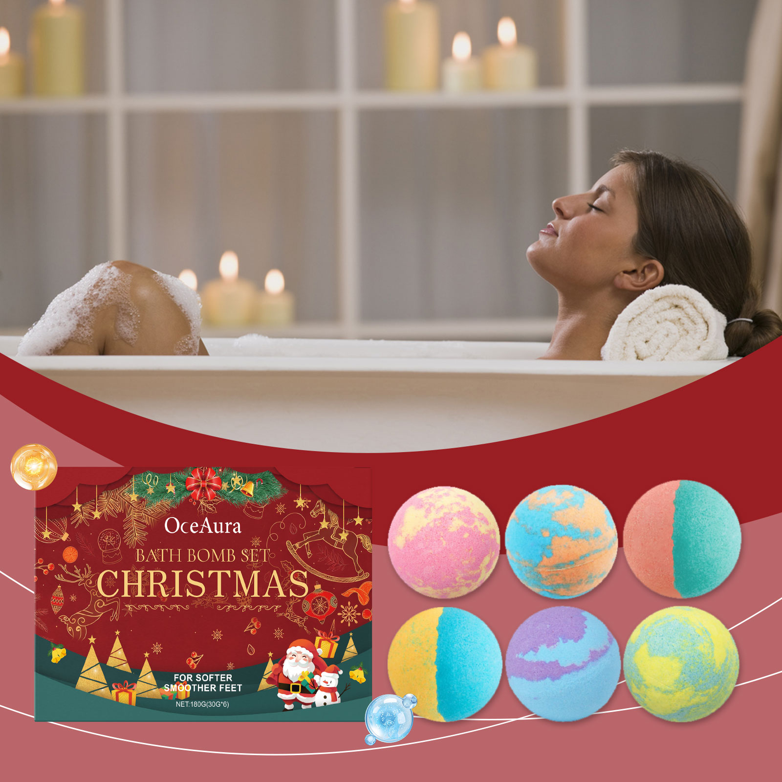 6/12/18pcs Bad Bommen voor Kin - Relax - Spa & Wellness recensie en prijs
