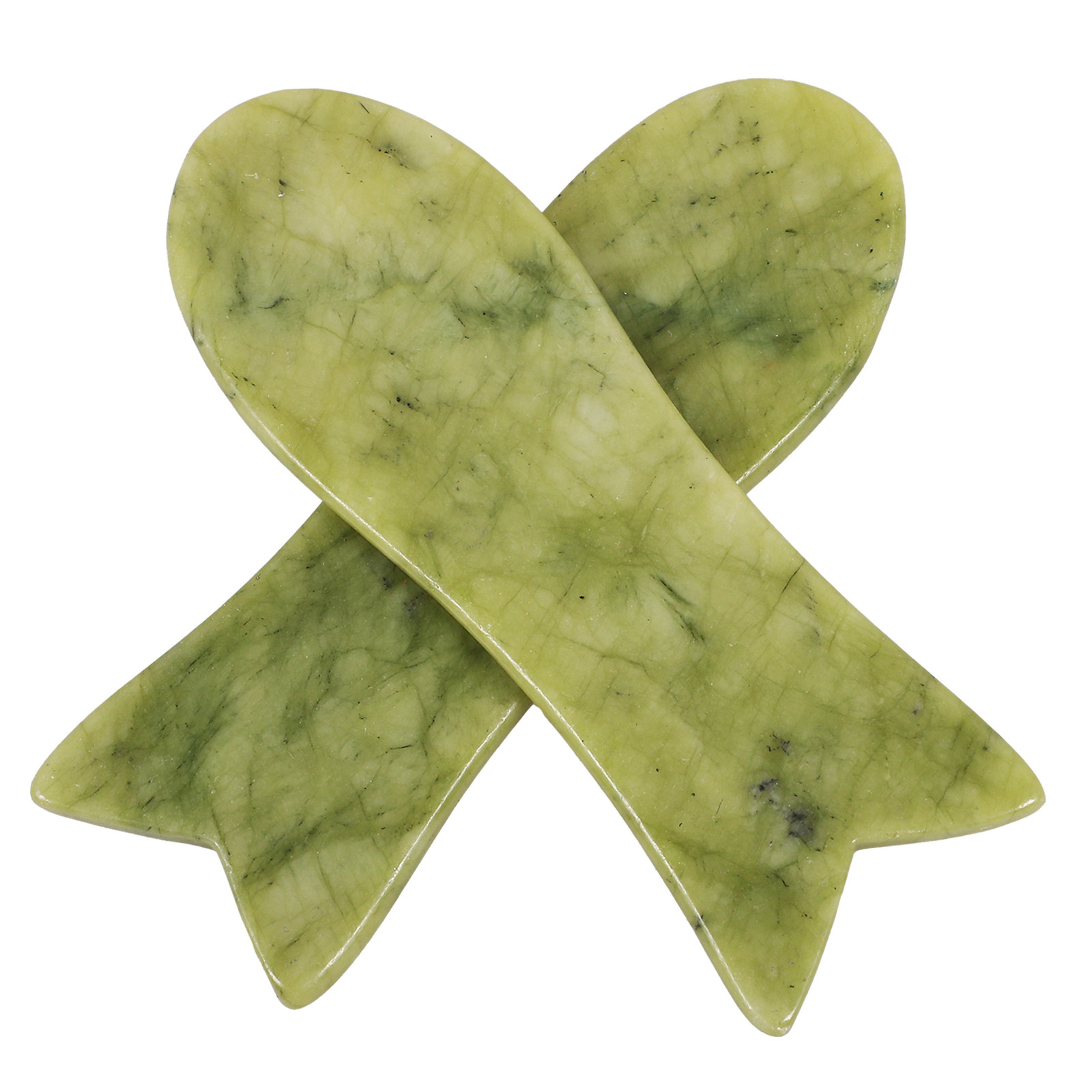 2 stuks natuurlijke jade Gua S - Relax - Spa & Wellness recensie en prijs