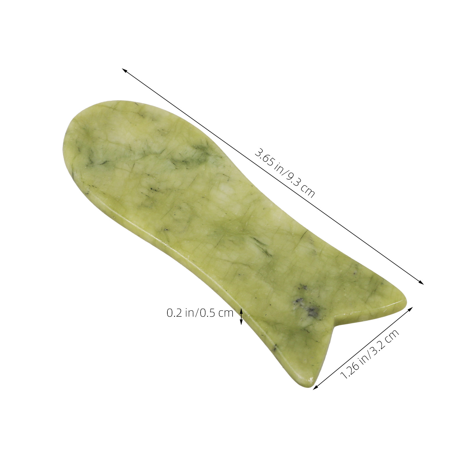 2 stuks natuurlijke jade Gua S - Relax - Spa & Wellness recensie en prijs